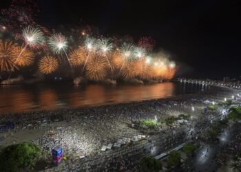 Programação completa de shows para o Réveillon Rio 2025